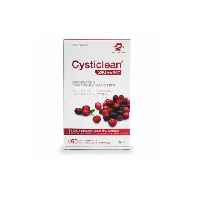 CYSTICLEAN 240 MG PAC 60 CAPS