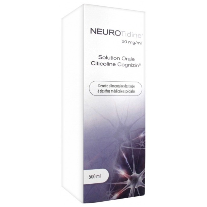 NEUROTIDINE 50 MG/ML SOLUCIÓN ORAL CITICOLINA COGNIZIN 300 ML