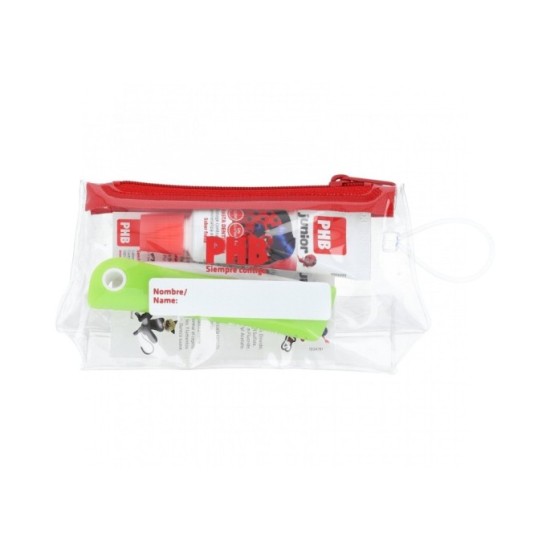 PHB KIT JUNIOR LADYBUG CEPILLO PLEGABLE + GEL 15ML
