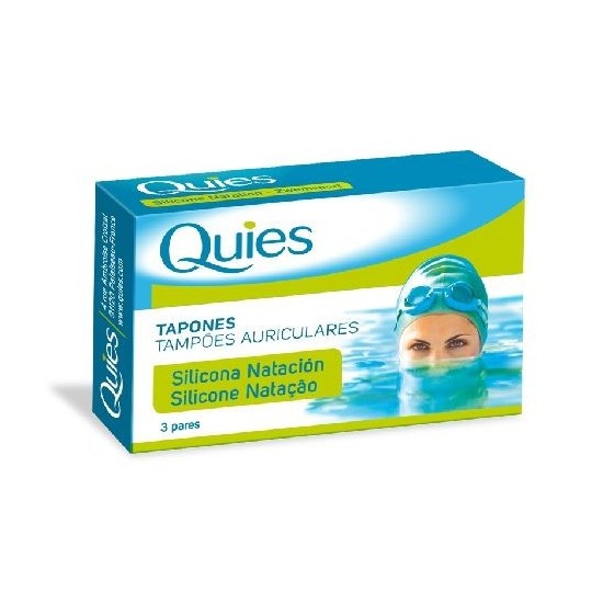 QUIES TAPONES OÍDOS NATIÓN SILICONA 6UDS