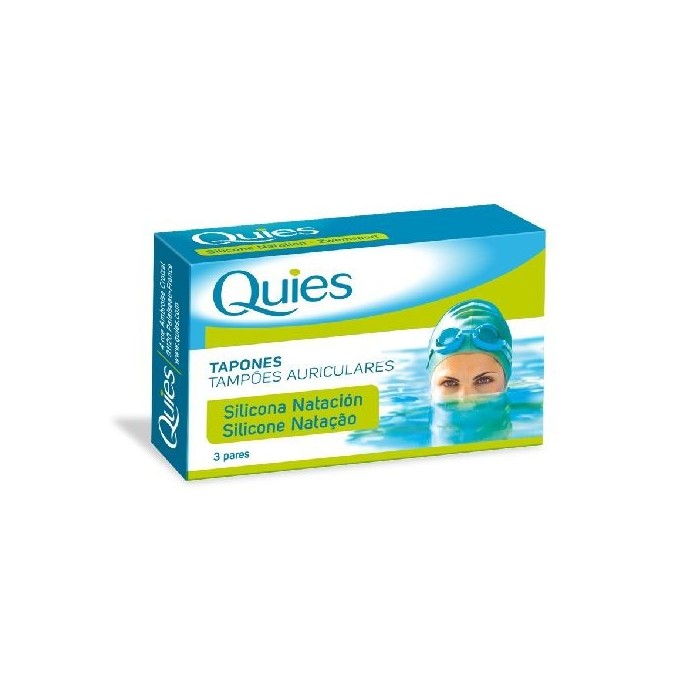 QUIES TAPONES OÍDOS NATIÓN SILICONA 6UDS
