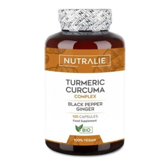 NUTRALIE TURMERIC CÚRCUMA COMPLEX 120 CÁPSULAS