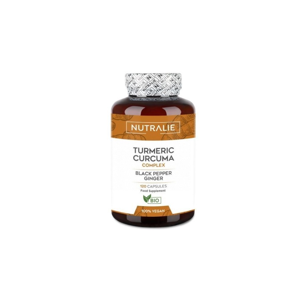 NUTRALIE TURMERIC CÚRCUMA COMPLEX 120 CÁPSULAS