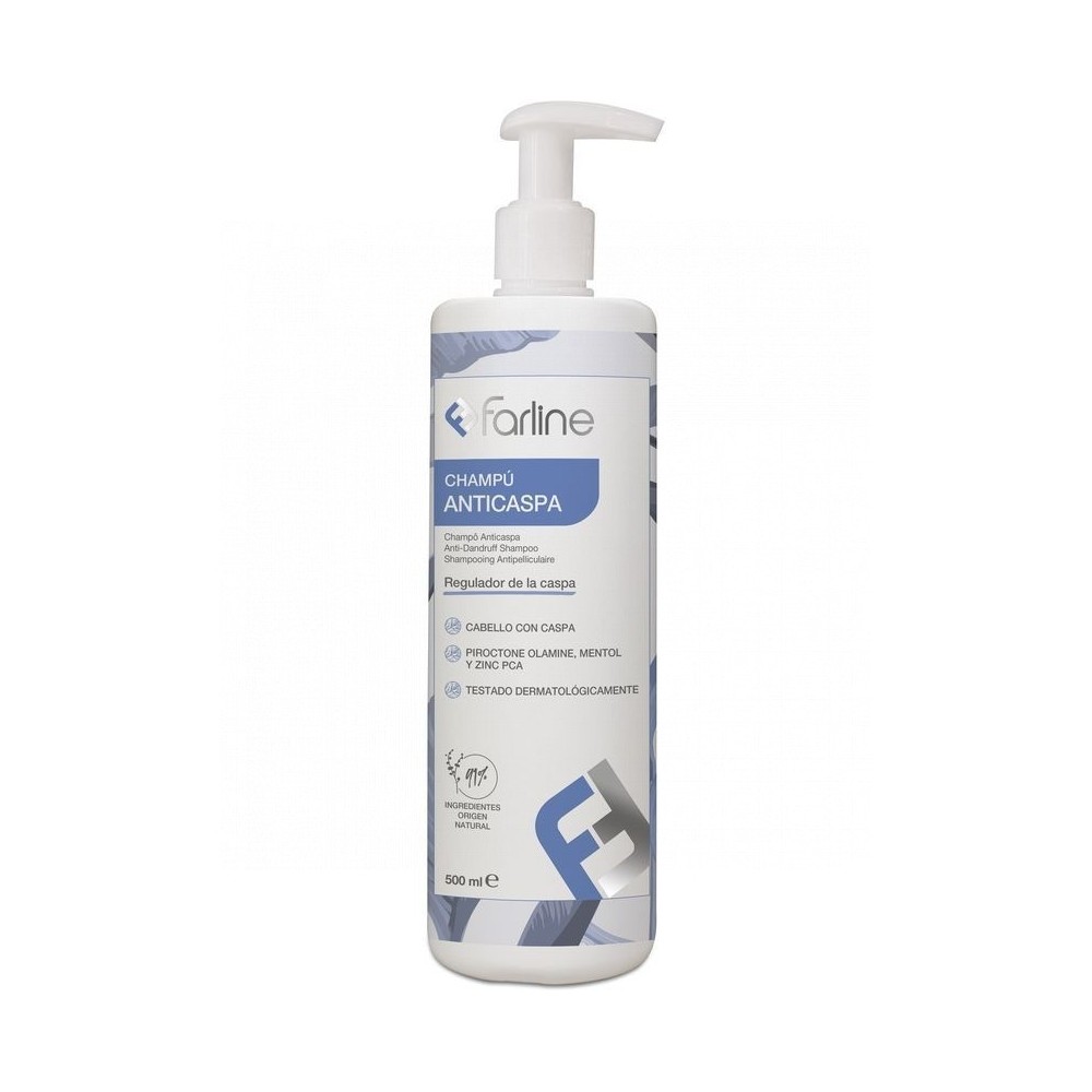 FARLINE CHAMPÚ ANTICASPA 500ML