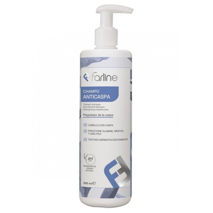 FARLINE CHAMPÚ ANTICASPA 500ML