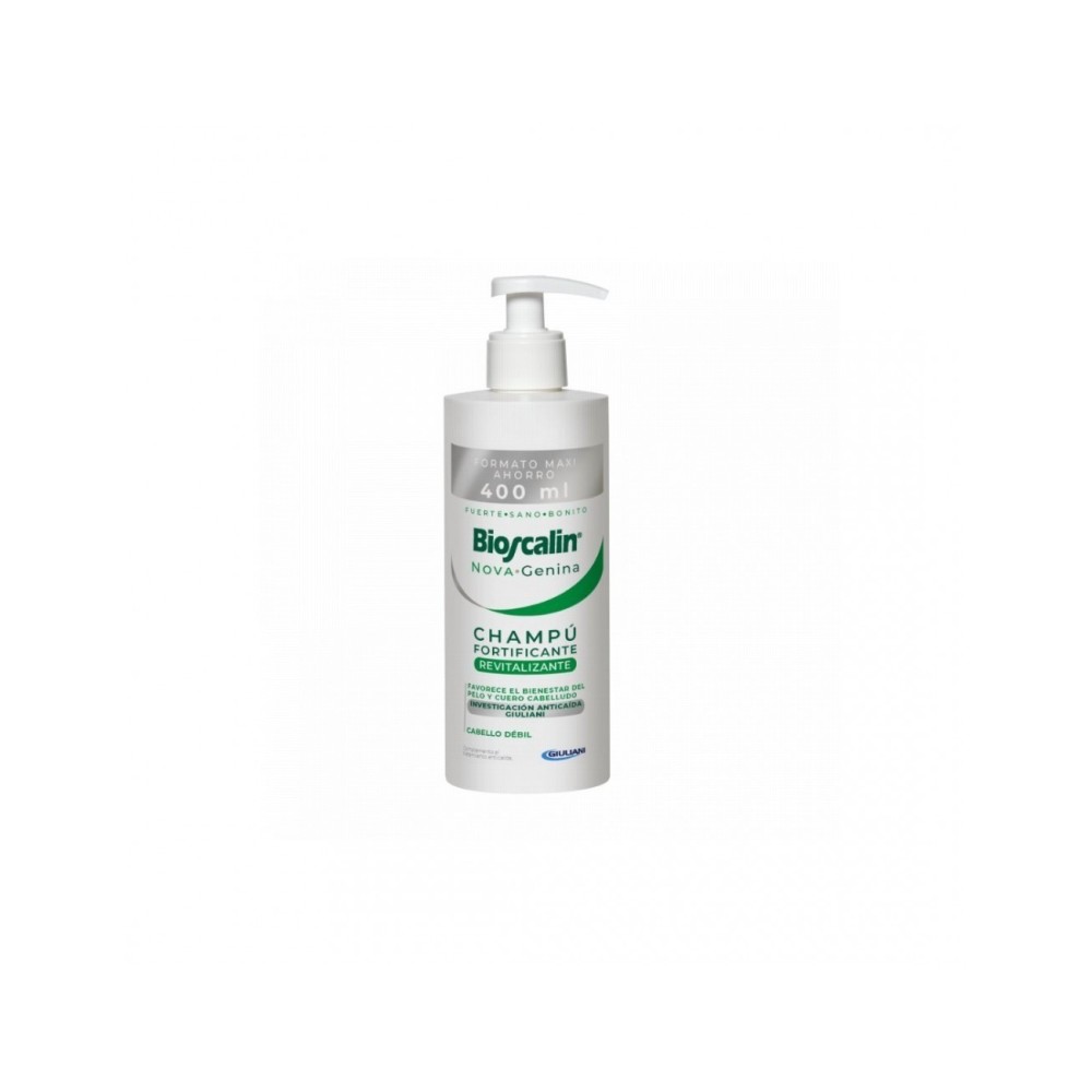 BIOSCALIN NOVAGENINA CHAMPU FORTIFICANTE REVITALIZANTE 400 ML