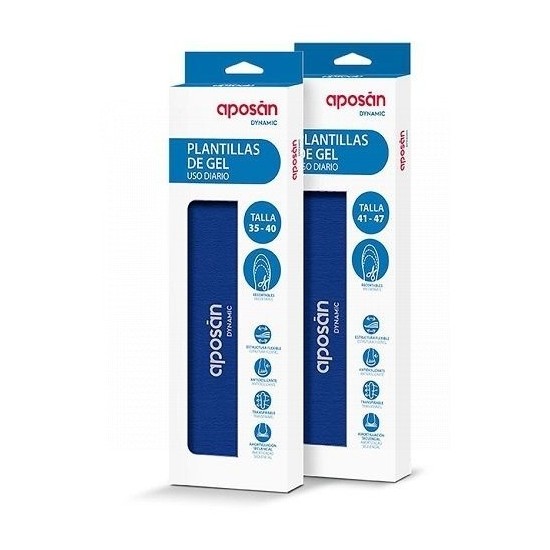 APOSAN DYNAMIC PLANTILLAS DE GEL TALLA 41-47
