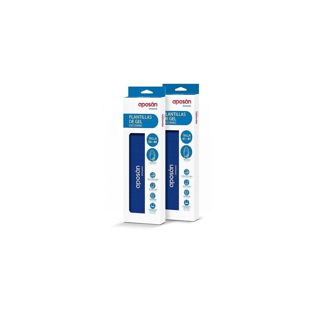 APOSAN DYNAMIC PLANTILLAS DE GEL TALLA 41-47