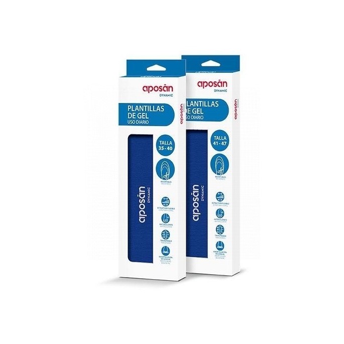 APOSAN DYNAMIC PLANTILLAS DE GEL TALLA 41-47