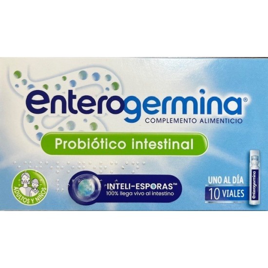 ENTEROGERMINA PROBIOTICO INTESTINAL 10 VIALES 5 ML
