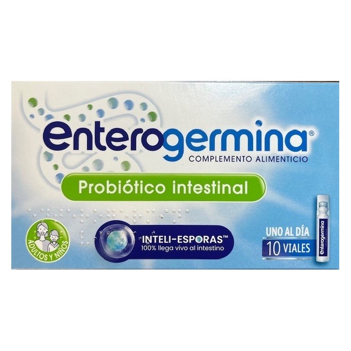 ENTEROGERMINA PROBIOTICO INTESTINAL 10 VIALES 5 ML