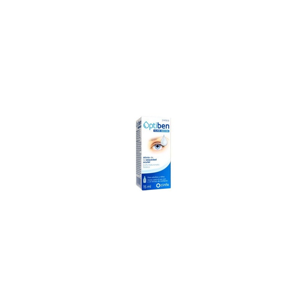 OPTIBEN OJOS SECOS GOTAS 15ML