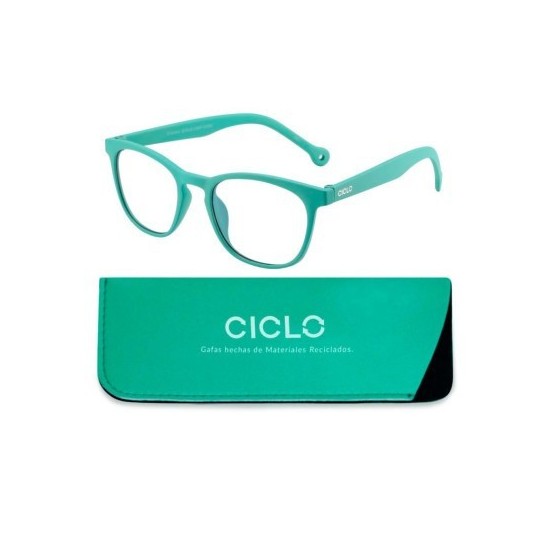 CICLO GAFAS DE PRESBICIA 1 DIOPTRIA TRIANA VERDE GOMA (1.0)