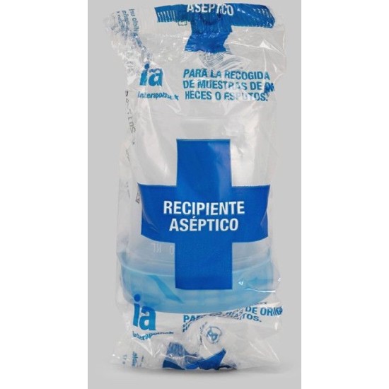 INTERAPOTHEK ENVASE ESTÉRIL 120ML + TUBO