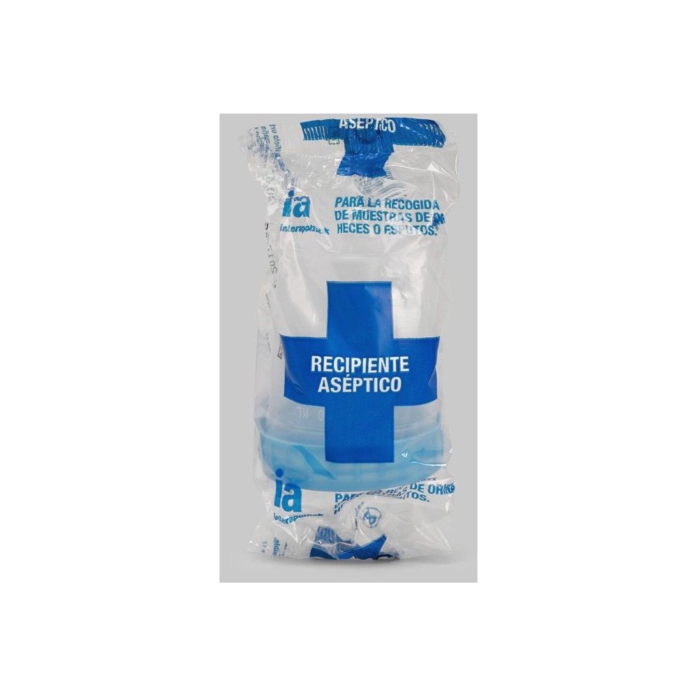 INTERAPOTHEK ENVASE ESTÉRIL 120ML + TUBO
