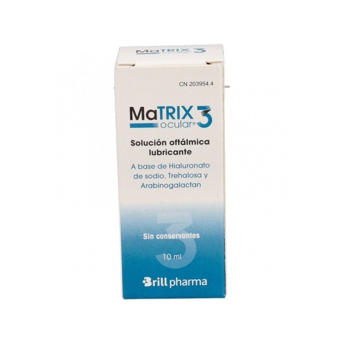 MATRIX OCULAR 3 SOLUCIÓN OFTÁLMICA LUBRICANTE 10ML